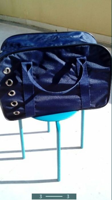 Transportadora desdobrável para animais