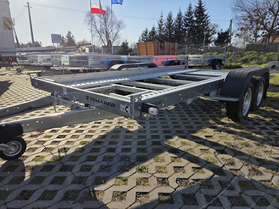 Przyczepa ciężarowa Temared CAR FLAT 4018/2 2T