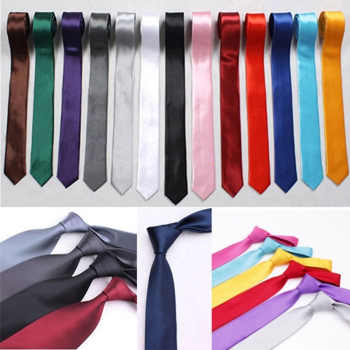 Gravata básica em várias cores | Entrega em 24 horas | Fato Smoking