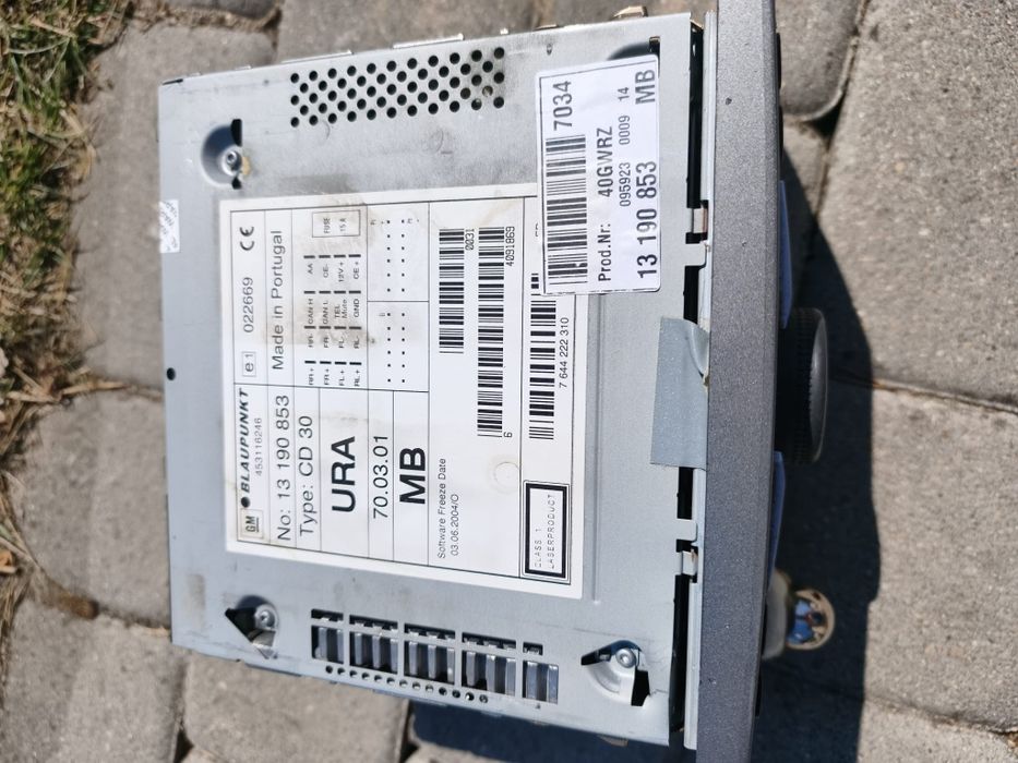 Radio opel cd 30 sprawne