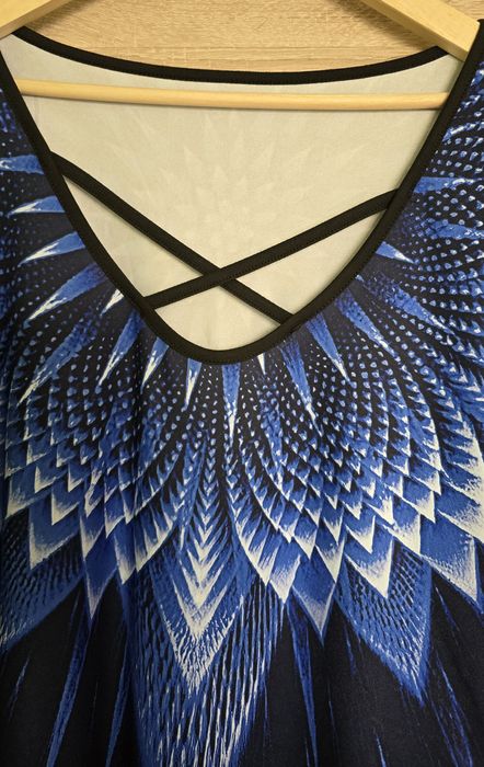 Bluzka tunika 48 / 50 kwiat