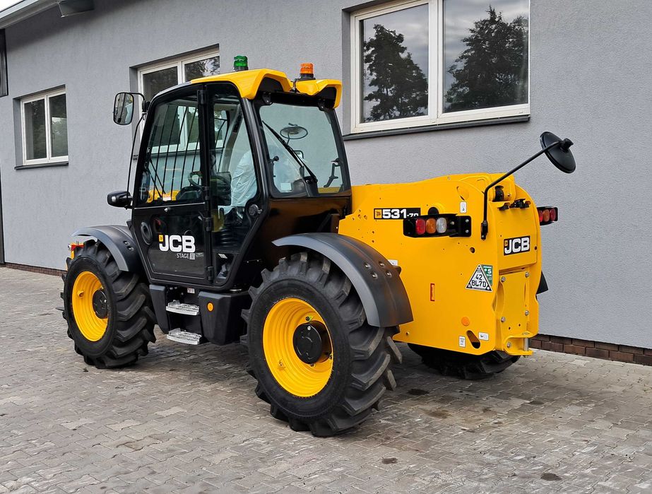 JCB 531-70 KLIMA Joystick 2025r FABRYCZNIE NOWA Kamera Ładowarka 7m