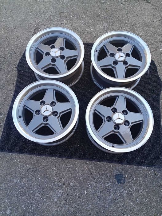 Jantes Mercedes 15 ARC Alurad 7X15 ET 21 restauradas