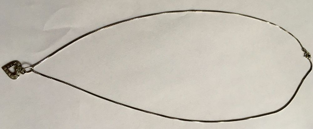 Colar com Coração de Prata