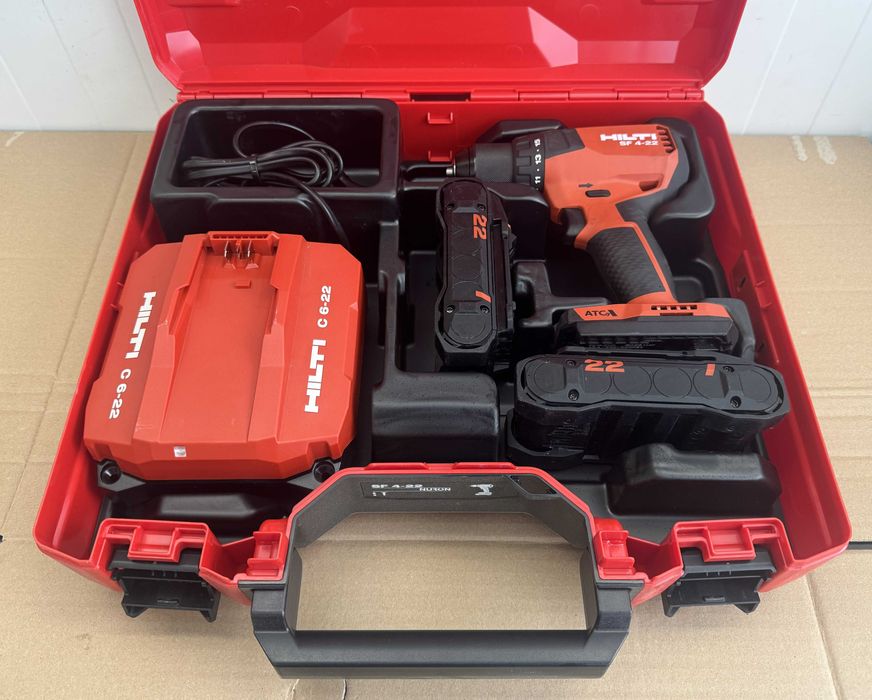 HILTI SF 4-22 NURON Akumulatorowa Wkrętarko-Wiertarka JAK NOWA !!!
