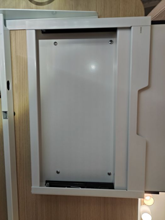 Biała szuflada podbiurkowa Desktronic GW 08.2027