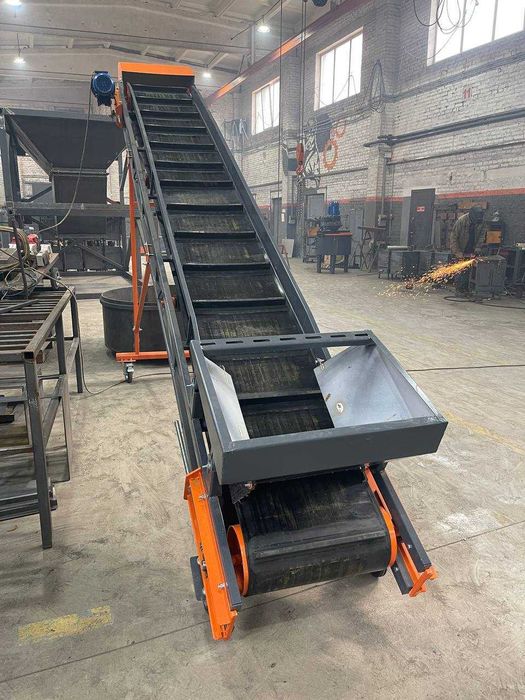 Стрічковий конвеєр, транспортер, розгрузчик, навантажувач, ленточный