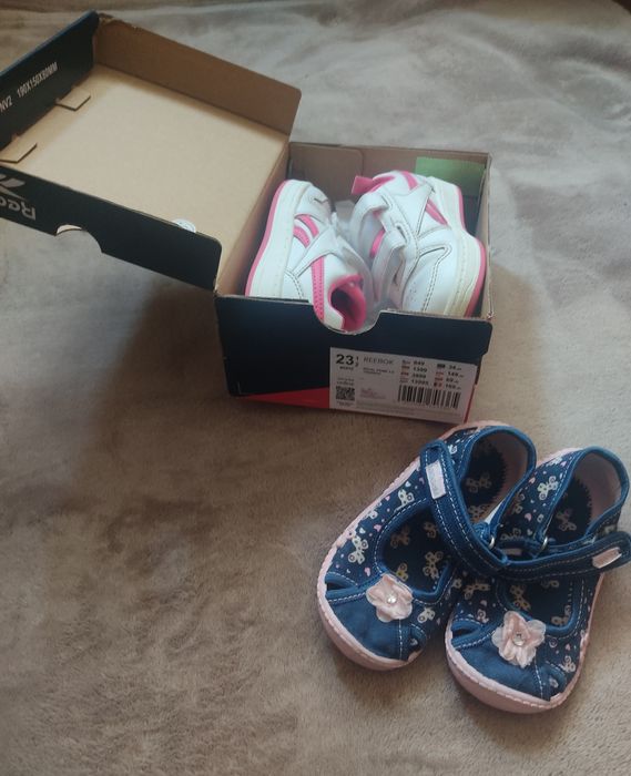 Buty dziewczęce REEBOK - rozm.23 1/2