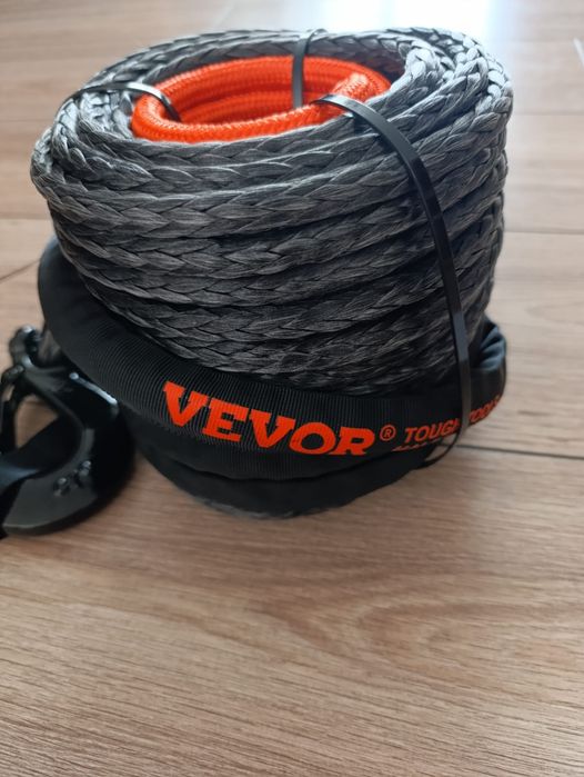 Lina syntetyczna do wyciągarki VEVOR JLWR9.5-26 26 m 12T