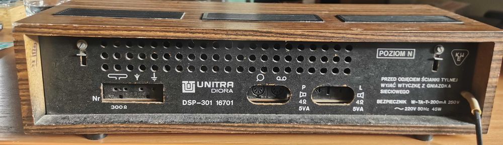 Amplituner Unitra Diora DUET DSP-301