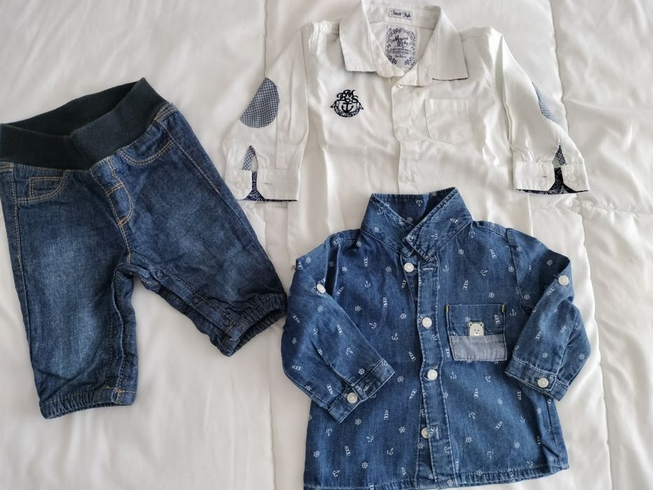 Vendo roupa 0-3 meses