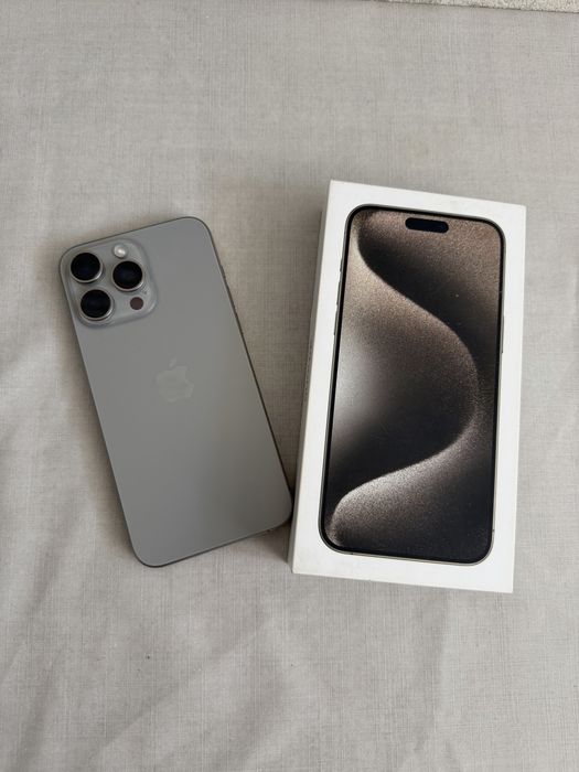 Iphone 15 pro max 256 bg айфон свій,не магазин з чеком із цитрусу