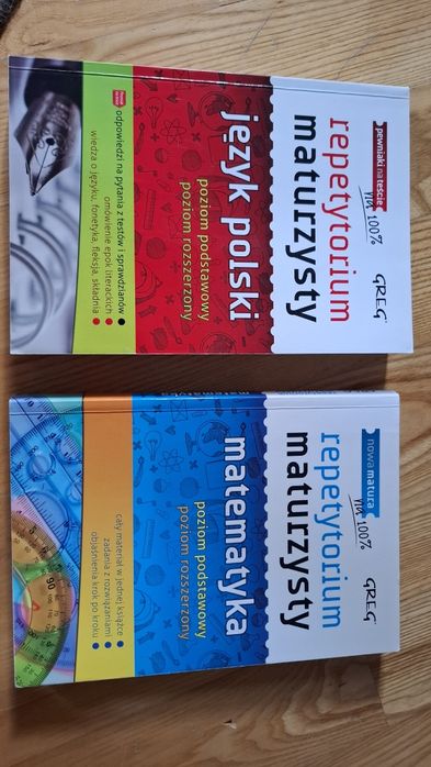 Repetytorium maturzysty GREG j.polski i matematyka