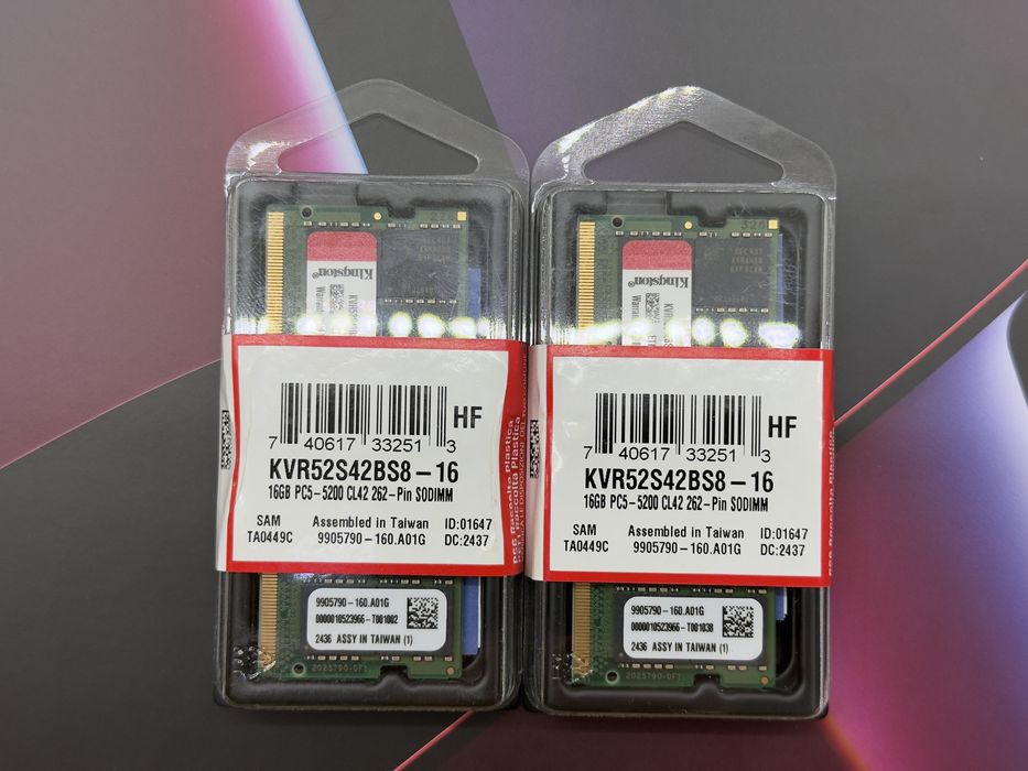 Kingston 16 GB SO-DIMM DDR5 5200 MHz (KVR52S42BS8-16)