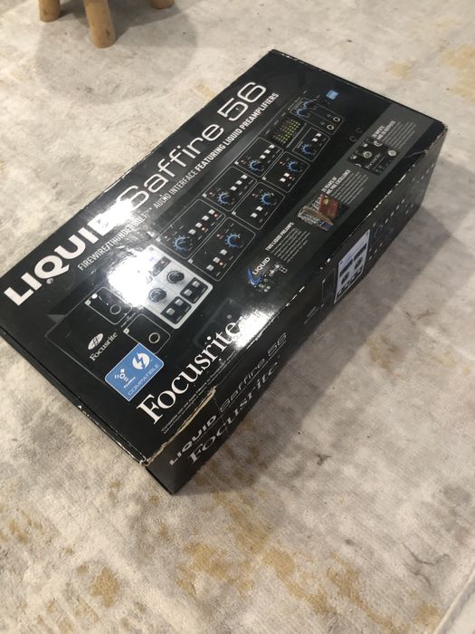 Interface de audio focusrite liquid saffire 56