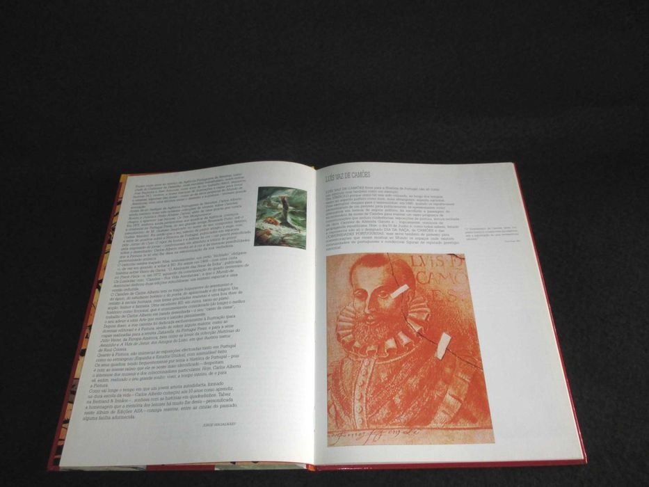 Livro BD Camões Carlos Alberto Santos