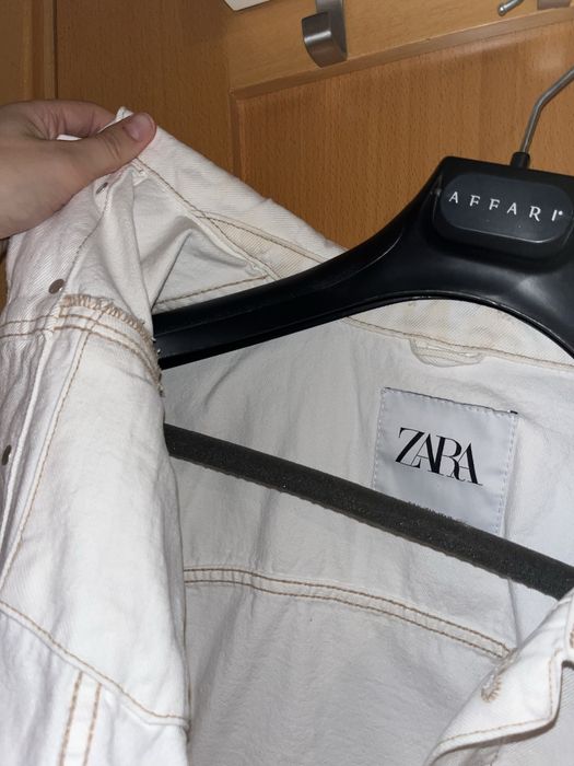 Casaco branco ZARA