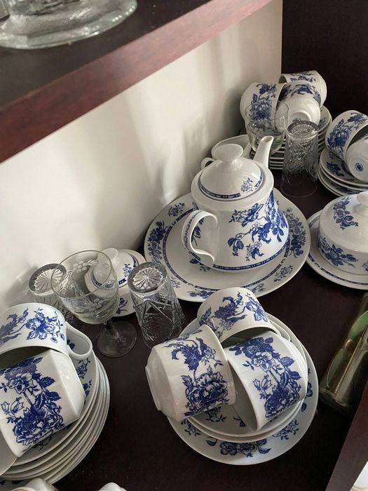 Набор посуды, сервиз,Чехословакия