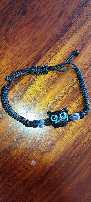 Pulseira gato preto