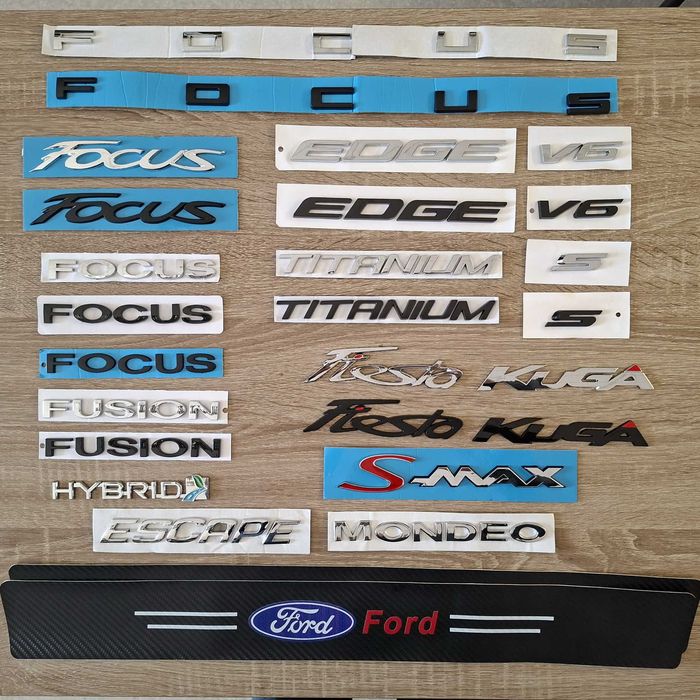 Емблема логотип значок шильдик напис Ford передній, задній