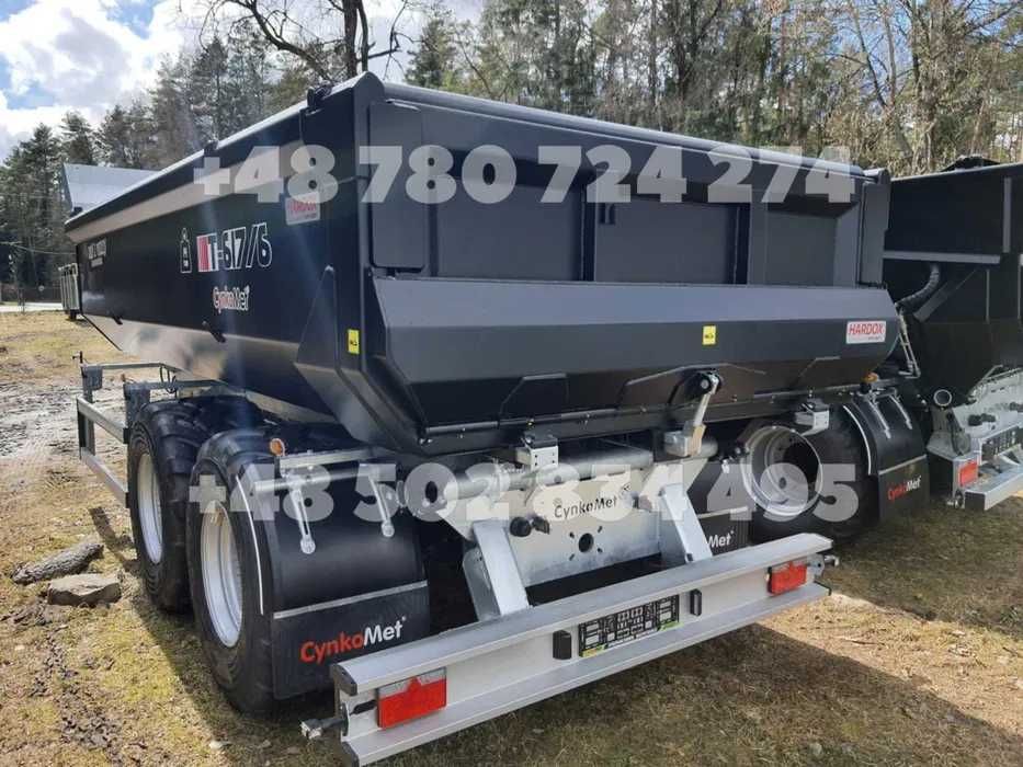 Przyczepa budowlana skorupowa pronar meta-tech Cynkomet T617/6