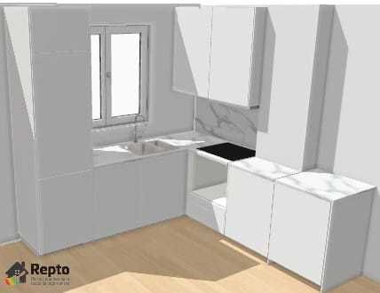 APARTAMENTO  T-1 remodelado em Benfica