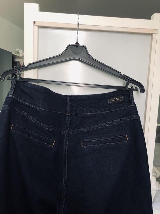 Джинси кльош Esprit Denim жіночі, розмір 31/32 (L/XL) темно-сині