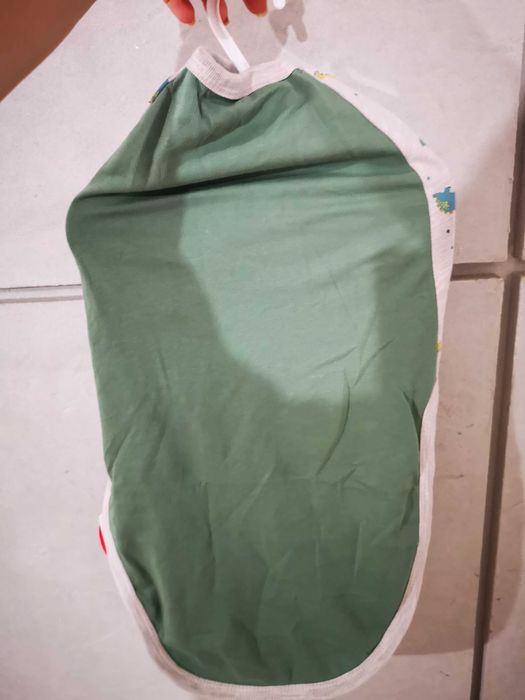 Bebetto otulacz niemowlęcy rożek nowy 57 cm 0-3 m.