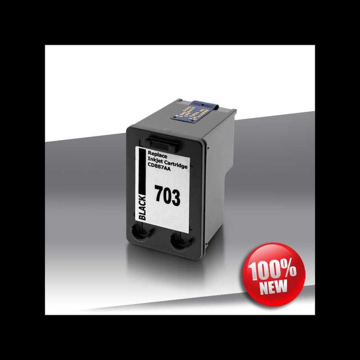 Tusz HP 703 BLACK 20ml 24inks