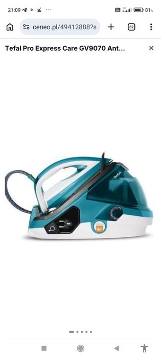Żelazko Tefal pro express
