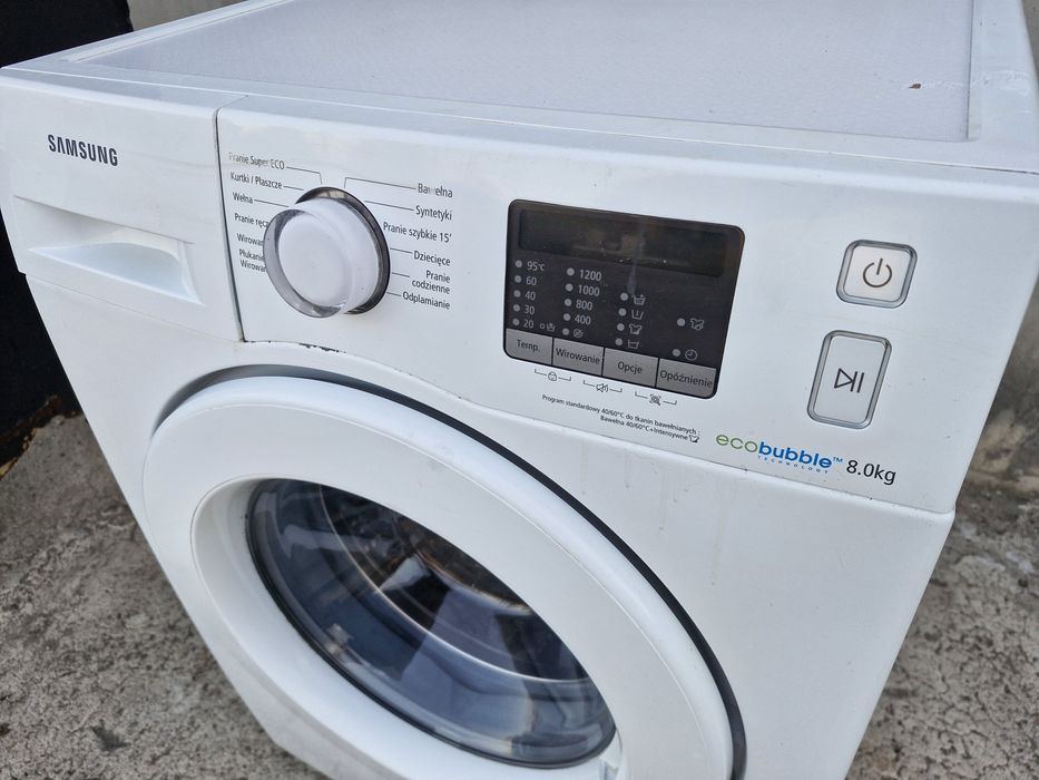 Pralka SAMSUNG 8k/1200obr./Ecobubble/A++ Gwarancja Dowóz