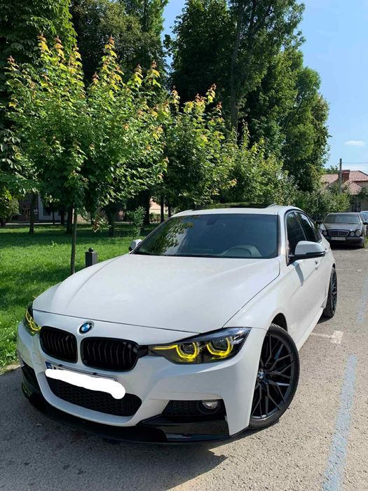 Передні фари BMW 3 Серії F30/F31 LED Жовті / Фары оптика ЛЕД Желтые