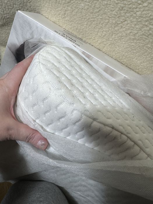 Подушка WELLPUR KVINA серый 30x50x10/7см новые