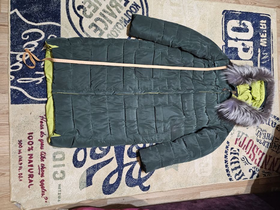 Зимове пальто з чернобуркою 48 розмір