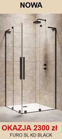 Radaway Furo KD BLACK 100×90 – Najniższa cena! NOWA, zapakowana