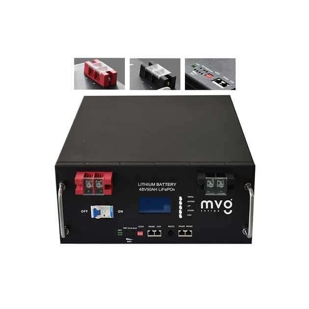 Акумулятор для ДБЖ LiFePO4 на 48В 50Ач MVG Energy літій залізо фосфат