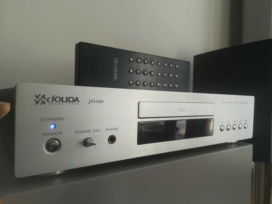Jolida JD100 odtwarzacz lampowy cd Player!