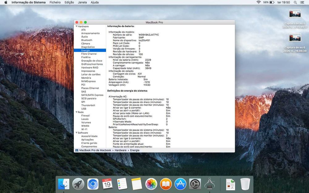 Macbook Pro 15 Polegadas
