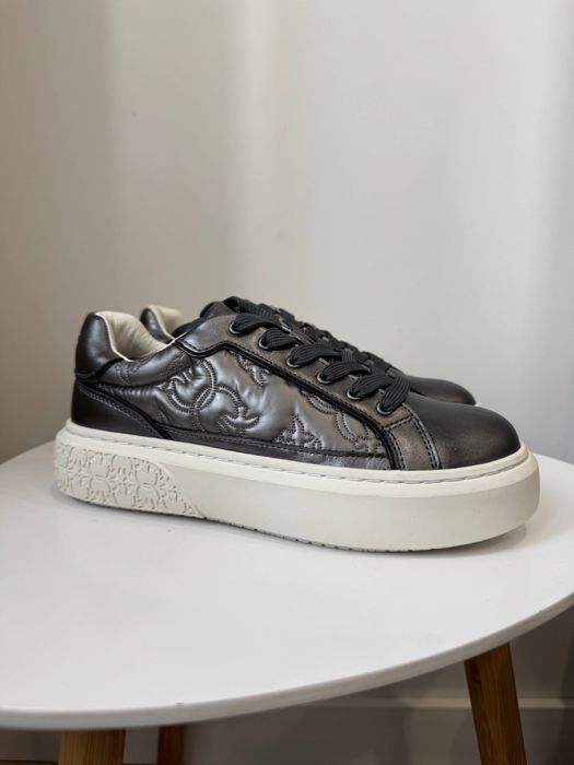 Кеди Pinko Sneakers Pinko Yoko 21 колір сірий і табакко, є всі розміри