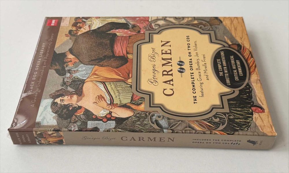 2-CD SET + Livro, The Marriage of Figaro e Carmen. Novos
