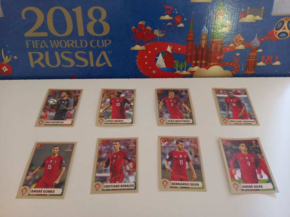 Cromos mcdonalds Mundial 2018