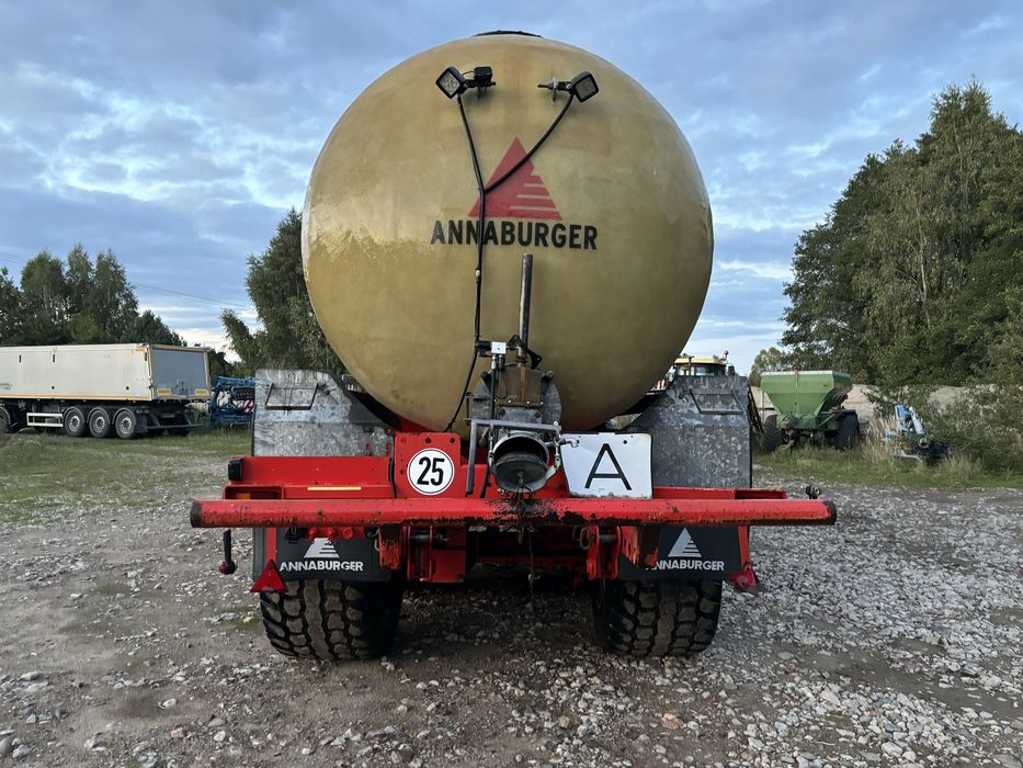 Beczka annaburger 3 osie waku pompa plus turbo
