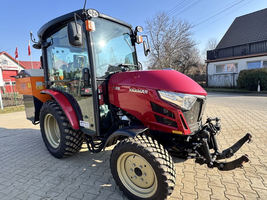 traktor japoński yanmar yt 235 iseki john deere jak nowy 4x4 kubota