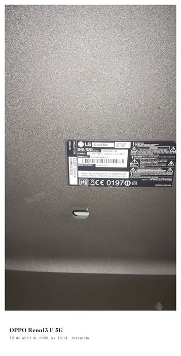 Vendo fonte de alimentação LGP43DJ-17U1 para LG 43UJ630V