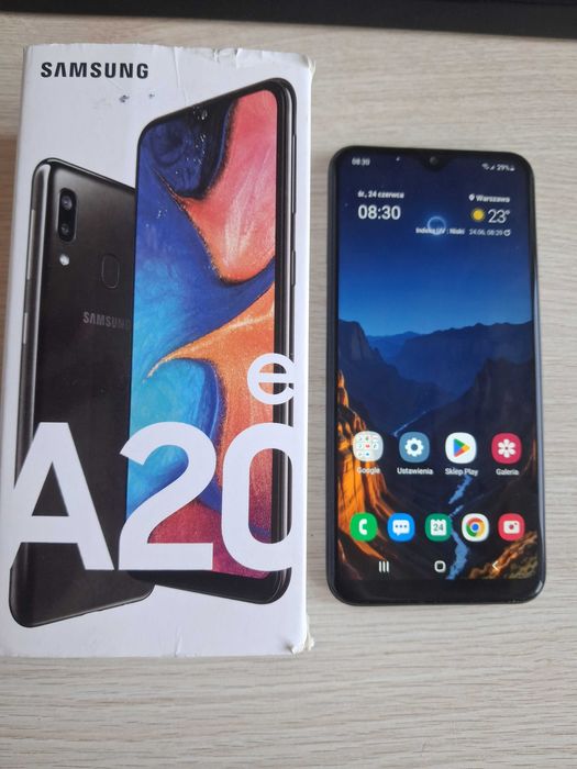 Telefon Samsung Galaxy A20e 3/32gb Android 11 SM-A202F 5.8 cala Dual Sim