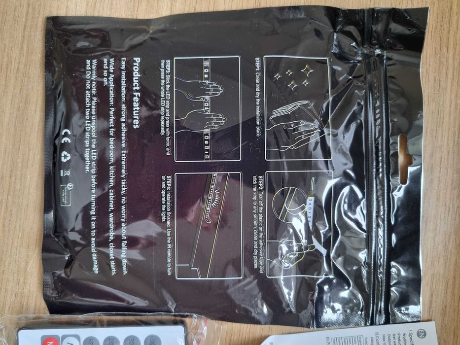 Taśma LED różne kolory, oświetlenie