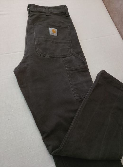 Коричневі джинси від світового бренду Carhartt