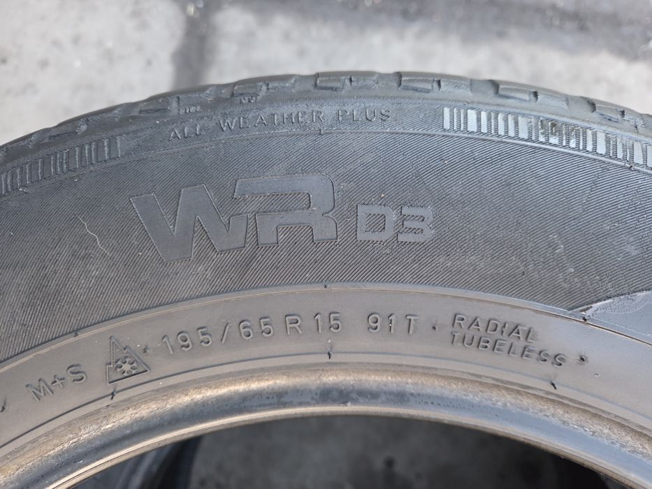 Шини зимові 195/65/r15, Nokian WR D3.