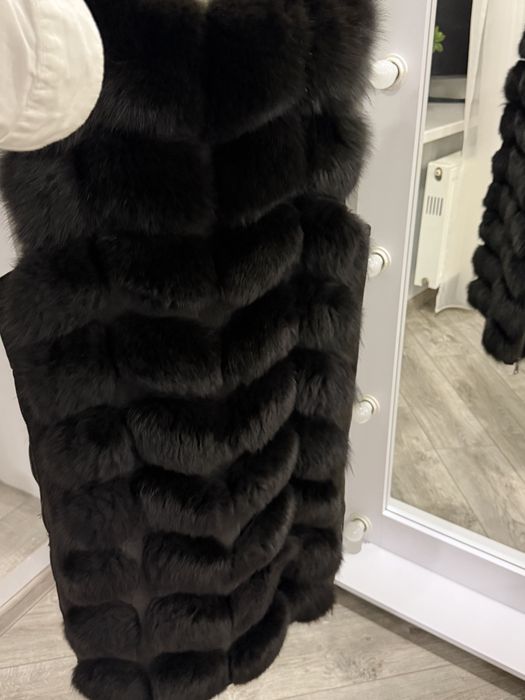 Желетка з натурального хутра