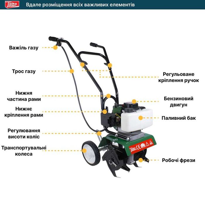Мотокультиватор Tatra Garden HT 32